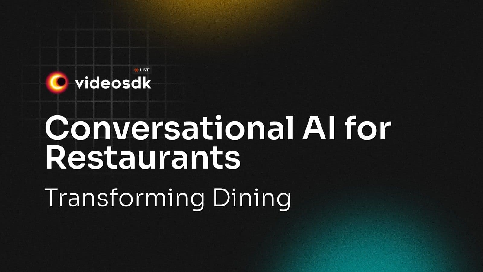 Conversational AI for Restaurants: Transforming Customer Experience and Operations Conversational AI for Restaurants: Transforming Customer Experience and Operations