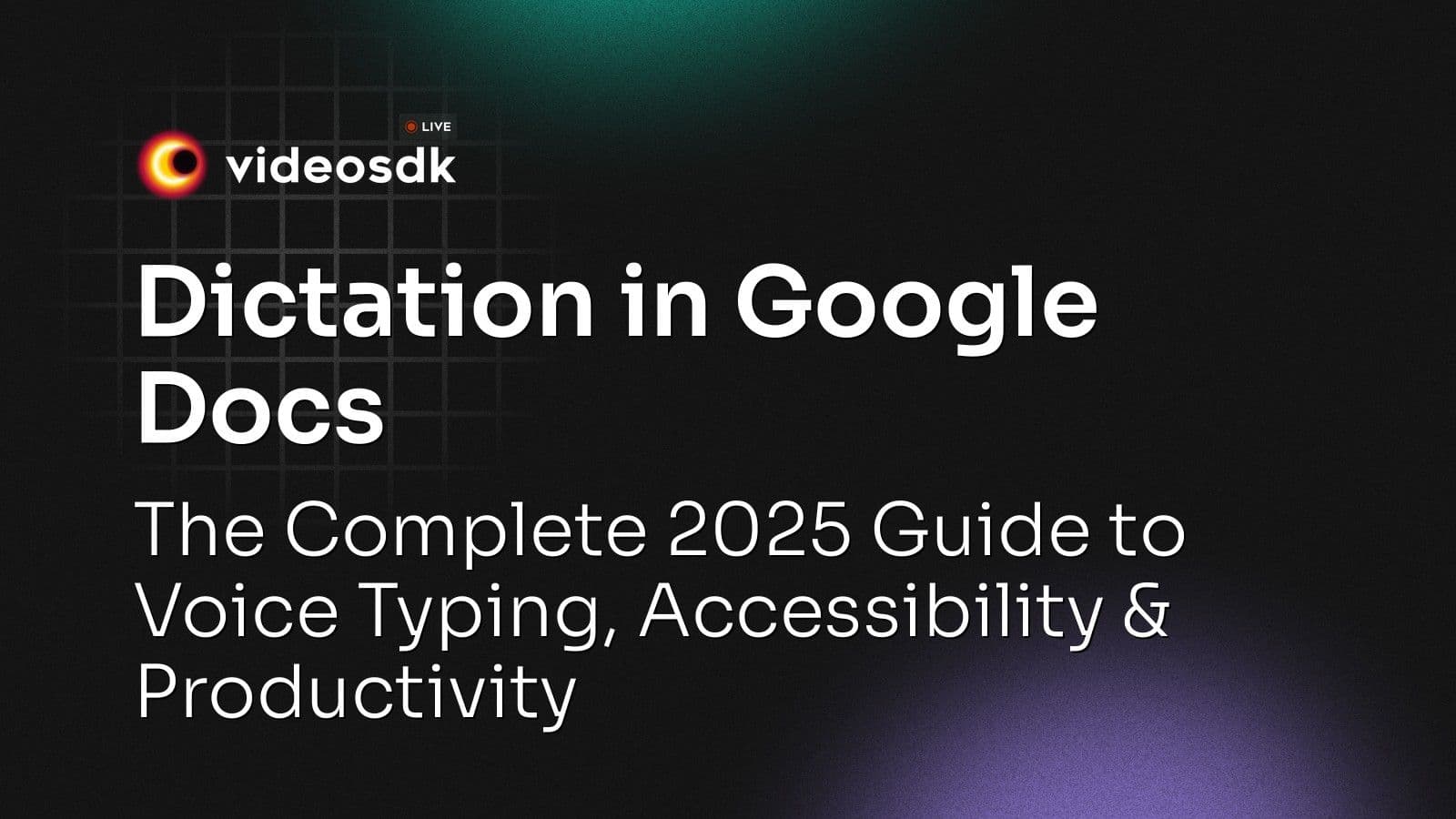 Dictation in Google Docs: The Complete 2025 Guide to Voice Typing, Accessibility & Productivity Dictation in Google Docs: The Complete 2025 Guide to Voice Typing, Accessibility & Productivity