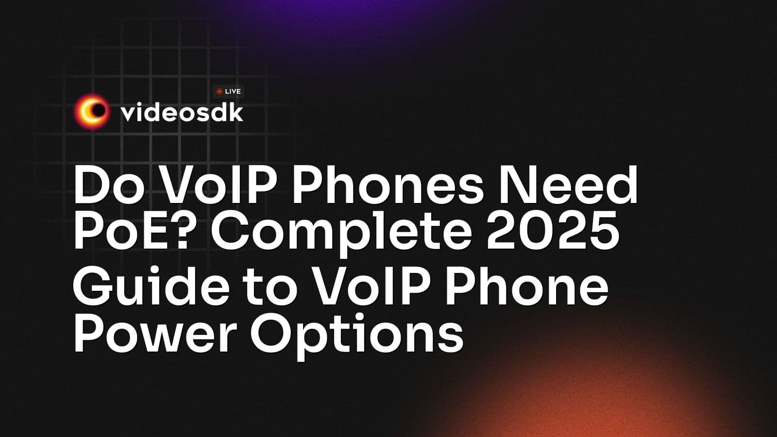 Do VoIP Phones Need PoE? Complete 2025 Guide to VoIP Phone Power Options Do VoIP Phones Need PoE? Complete 2025 Guide to VoIP Phone Power Options