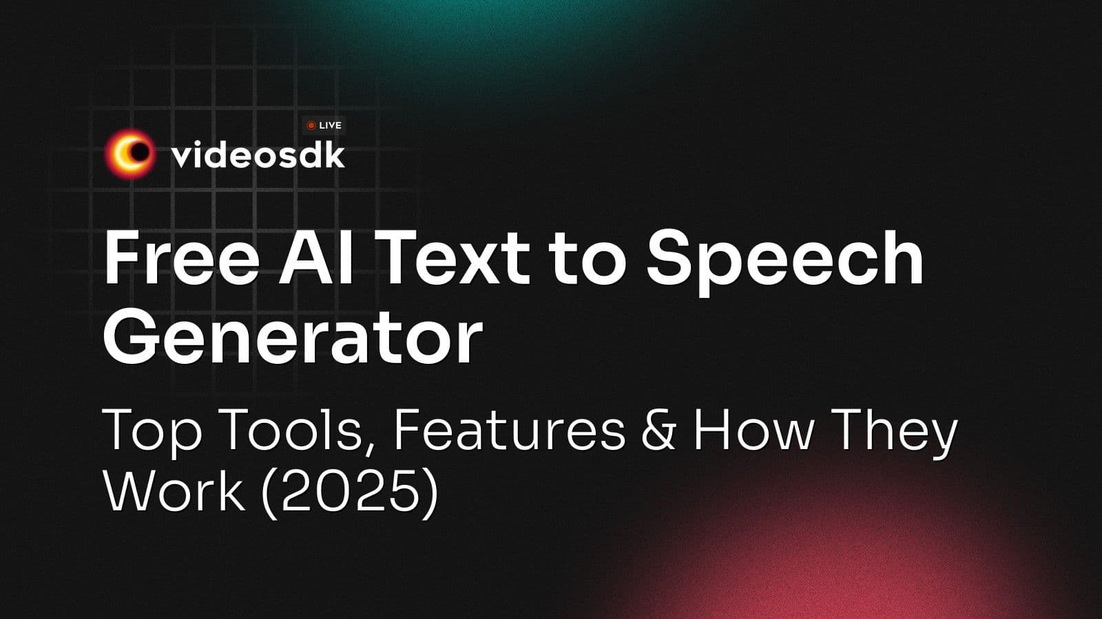 Free AI Text to Speech Generator: Top Tools, Features & How They Work (2025) Free AI Text to Speech Generator: Top Tools, Features & How They Work (2025)