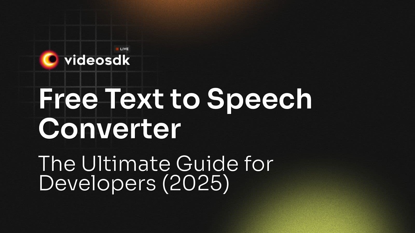 Free Text to Speech Converter: The Ultimate Guide for Developers (2025) Free Text to Speech Converter: The Ultimate Guide for Developers (2025)