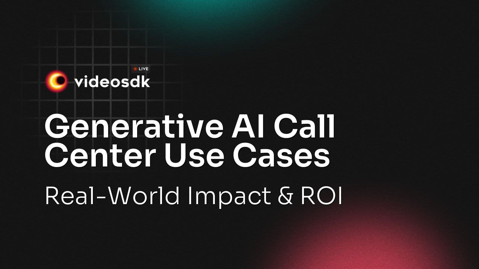 Generative AI Call Center Use Cases: Real-World Impact & ROI Generative AI Call Center Use Cases: Real-World Impact & ROI