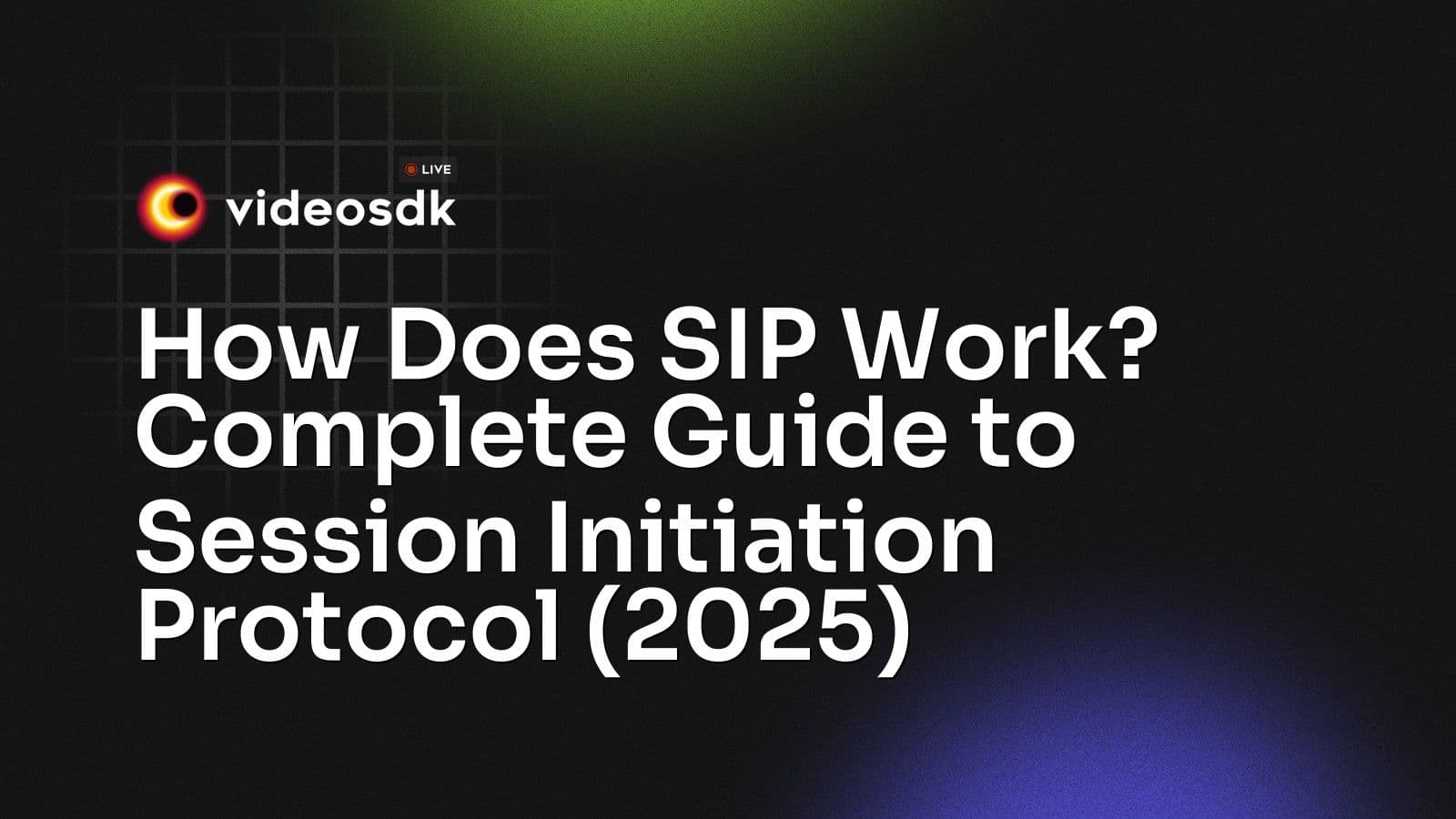 How Does SIP Work? Complete Guide to Session Initiation Protocol (2025) How Does SIP Work? Complete Guide to Session Initiation Protocol (2025)
