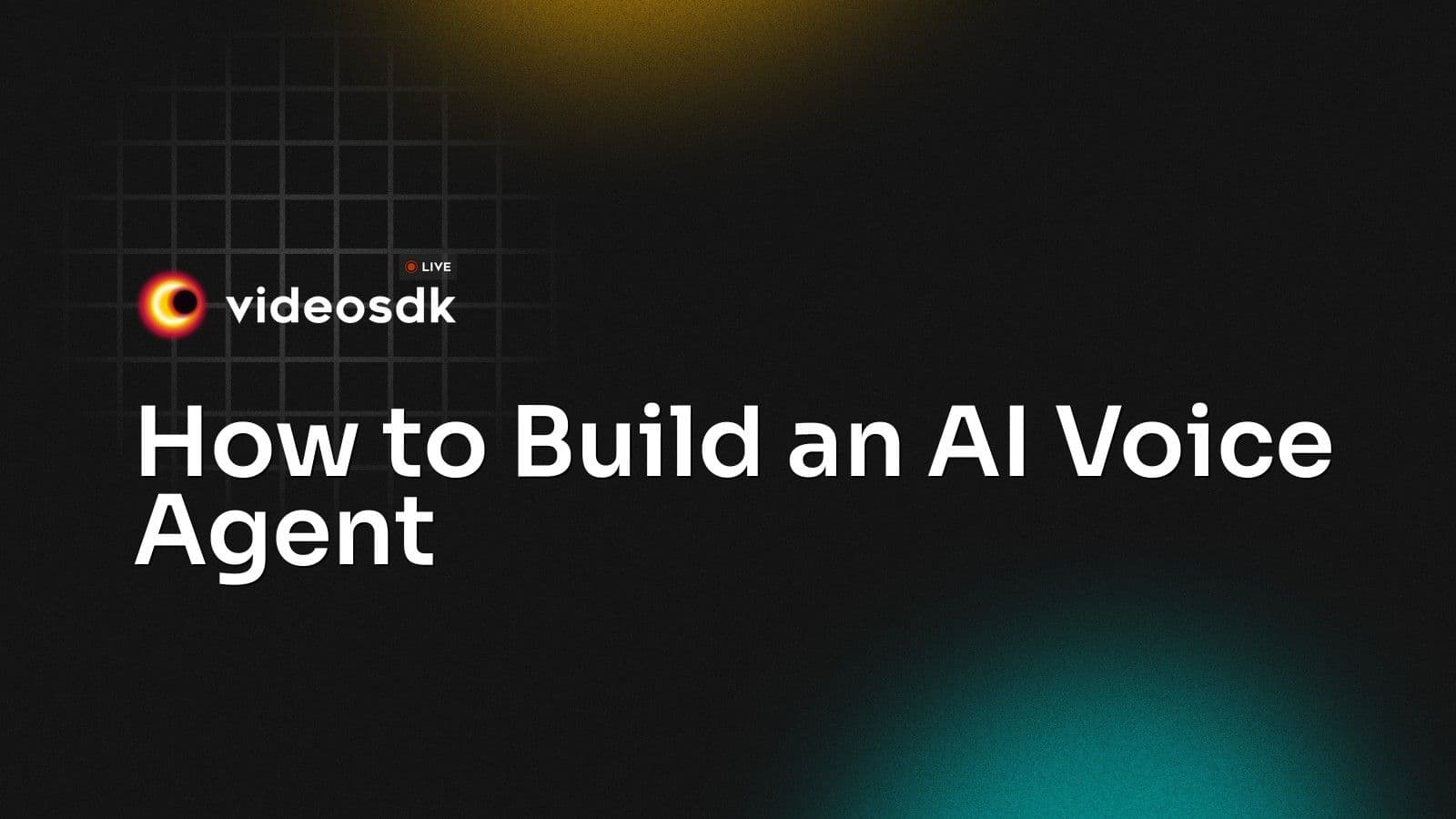 How to Build an AI Voice Agent How to Build an AI Voice Agent