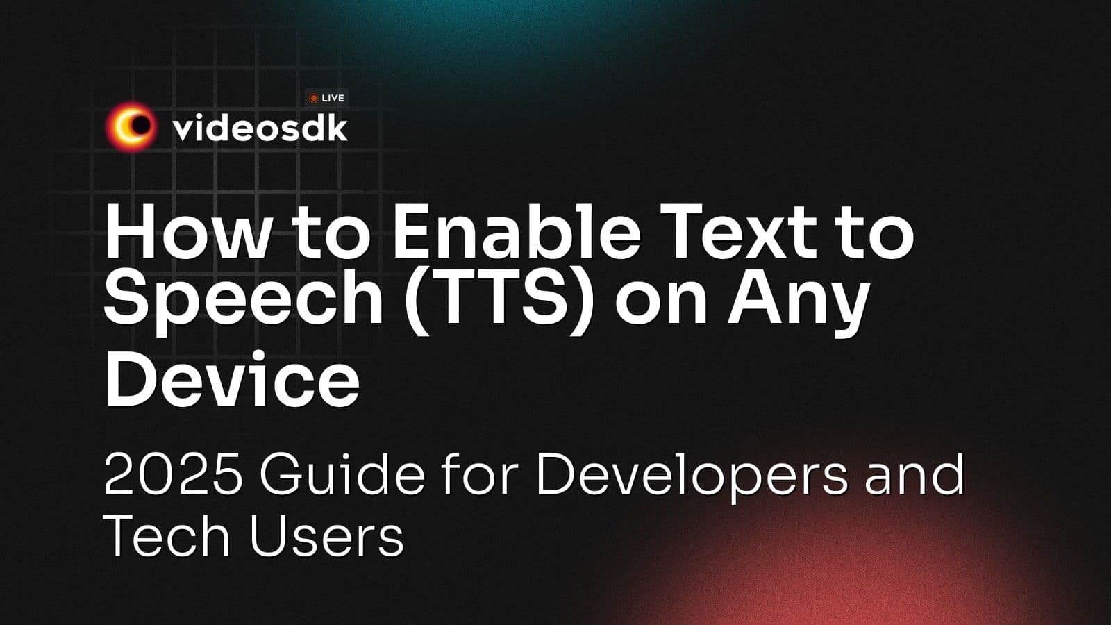 How to Enable Text to Speech (TTS) on Any Device: 2025 Guide for Developers and Tech Users How to Enable Text to Speech (TTS) on Any Device: 2025 Guide for Developers and Tech Users
