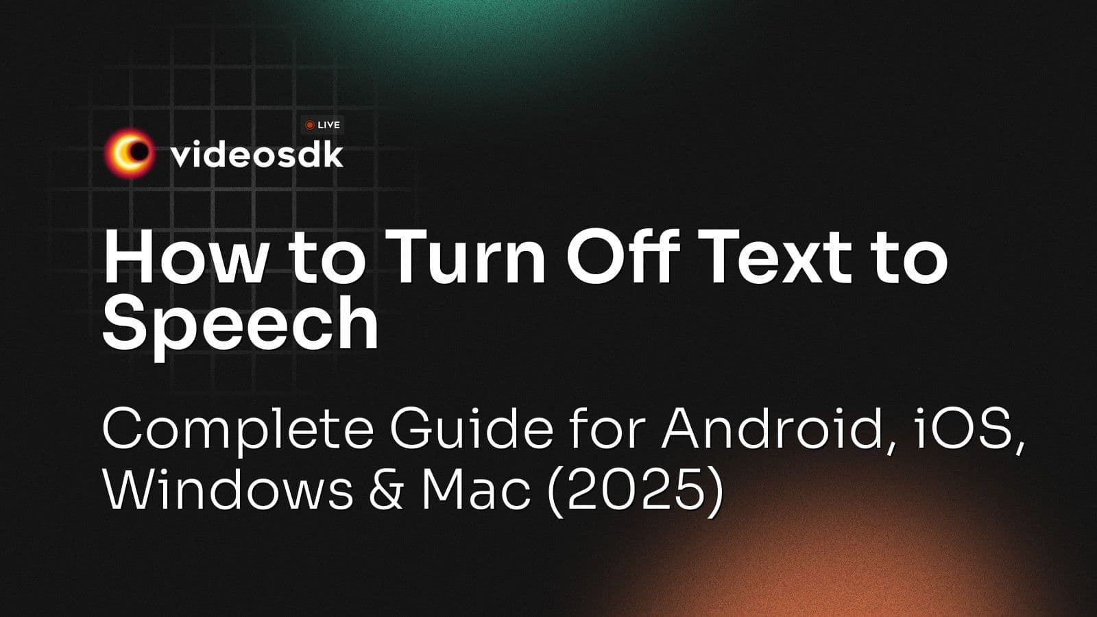 How to Turn Off Text to Speech: Complete Guide for Android, iOS, Windows & Mac (2025) How to Turn Off Text to Speech: Complete Guide for Android, iOS, Windows & Mac (2025)