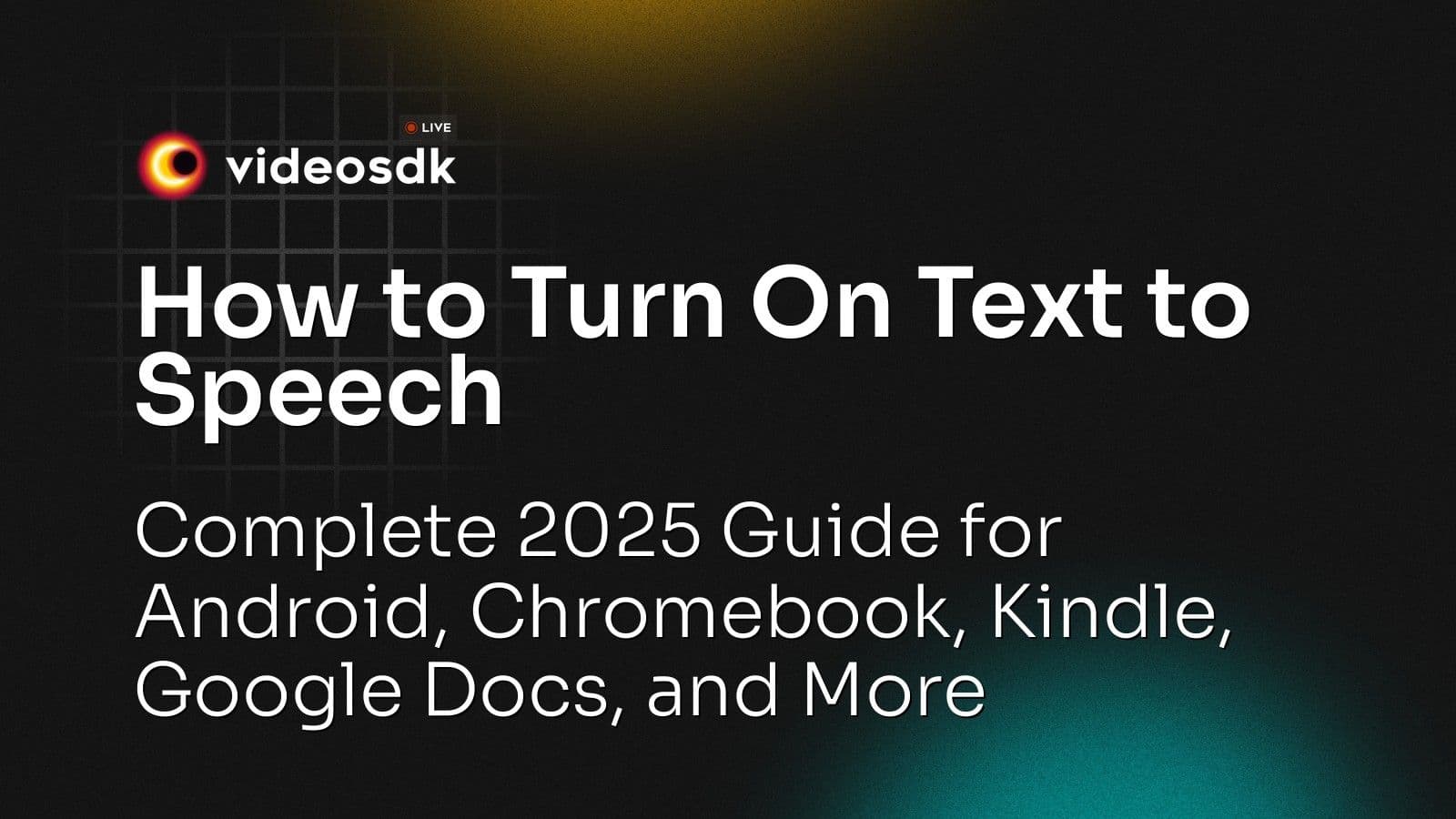 How to Turn On Text to Speech: Complete 2025 Guide for Android, Chromebook, Kindle, Google Docs, and More How to Turn On Text to Speech: Complete 2025 Guide for Android, Chromebook, Kindle, Google Docs, and More