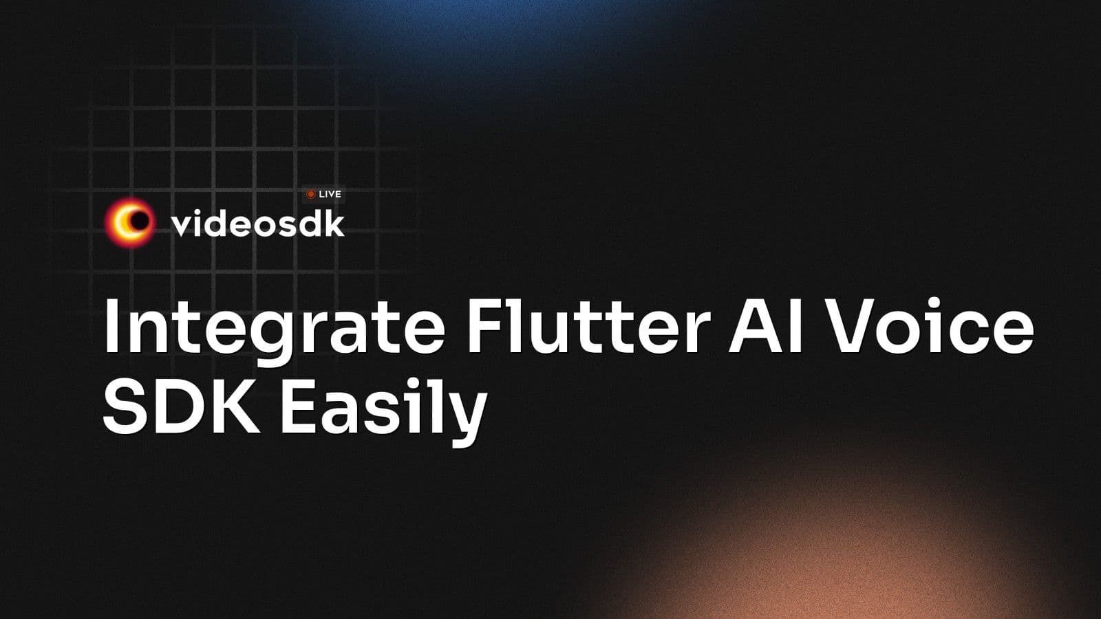 Integrate Flutter AI Voice SDK Easily Integrate Flutter AI Voice SDK Easily