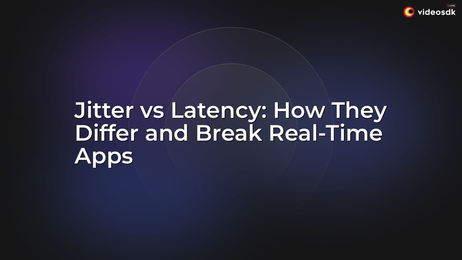 Jitter vs Latency: How They Differ and Break Real-Time Apps Jitter vs Latency: How They Differ and Break Real-Time Apps