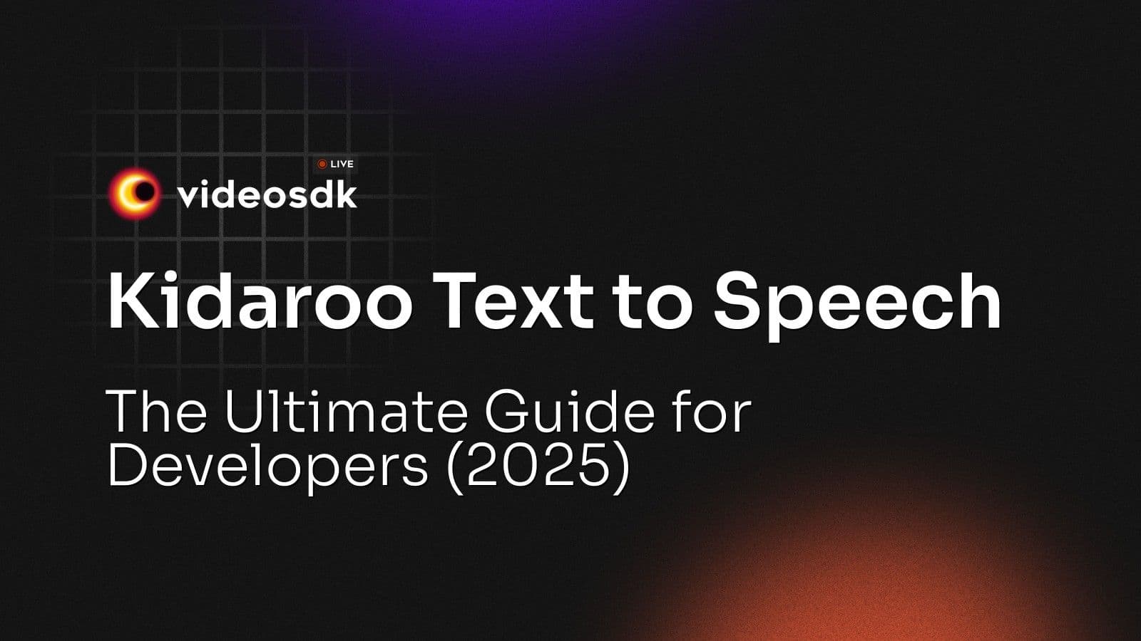 Kidaroo Text to Speech: The Ultimate Guide for Developers (2025) Kidaroo Text to Speech: The Ultimate Guide for Developers (2025)