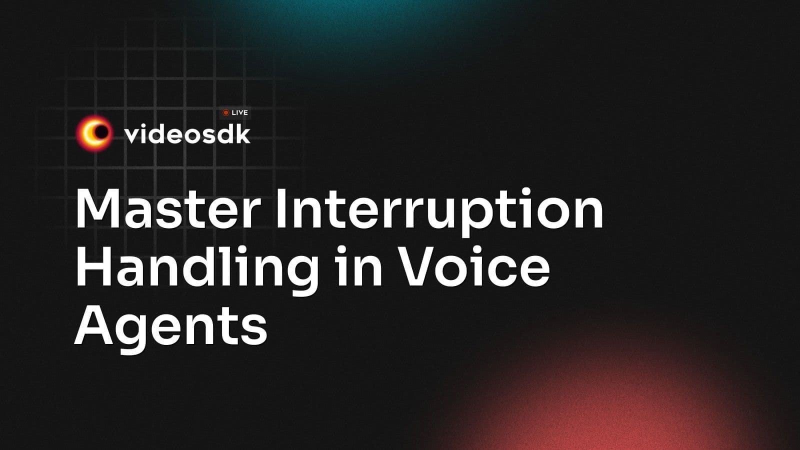 Master Interruption Handling in Voice Agents Master Interruption Handling in Voice Agents