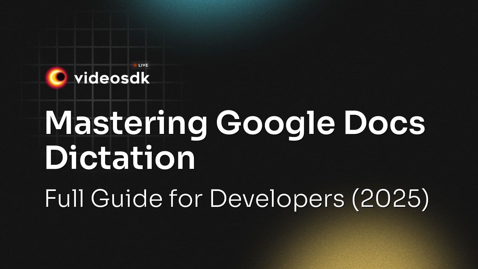 Mastering Google Docs Dictation: Full Guide for Developers (2025) Mastering Google Docs Dictation: Full Guide for Developers (2025)