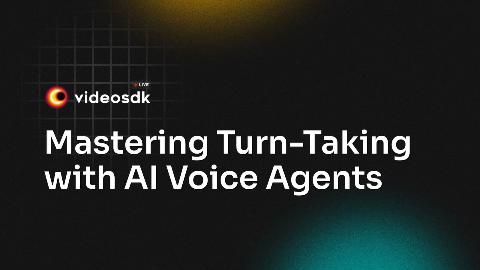 Mastering Turn-Taking with AI Voice Agents Mastering Turn-Taking with AI Voice Agents