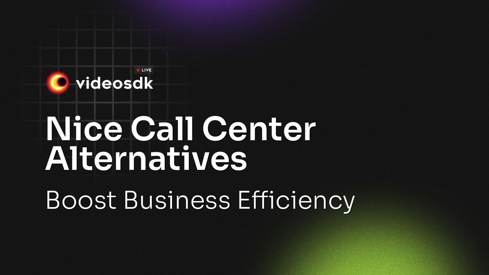 Nice Call Center Alternatives: Boost Business Efficiency Nice Call Center Alternatives: Boost Business Efficiency