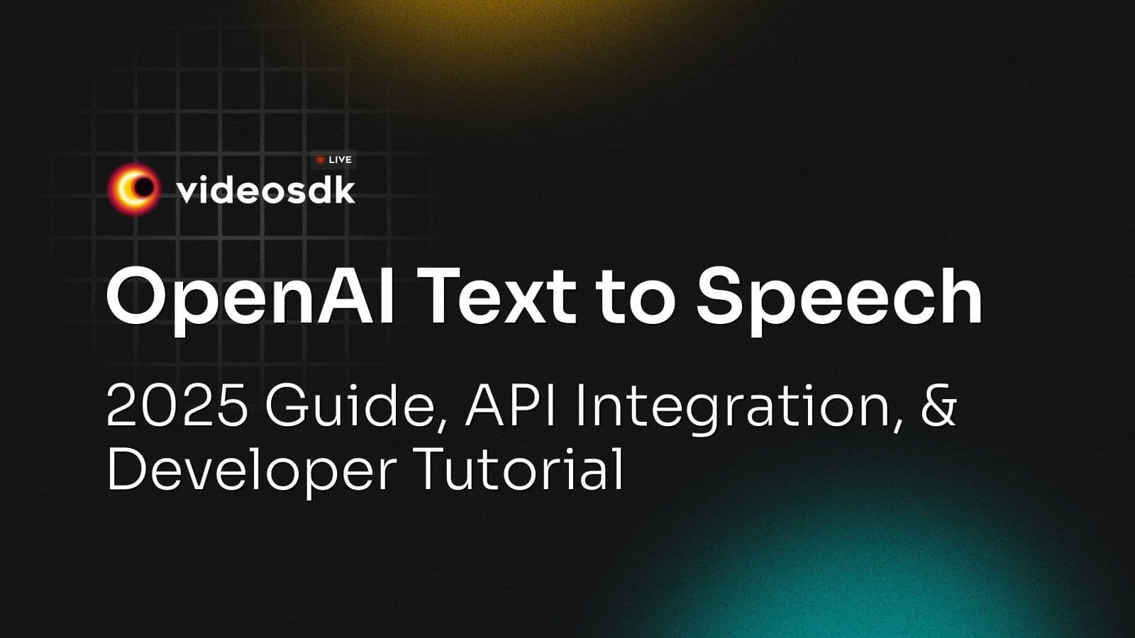 OpenAI Text to Speech: 2025 Guide, API Integration, & Developer Tutorial OpenAI Text to Speech: 2025 Guide, API Integration, & Developer Tutorial