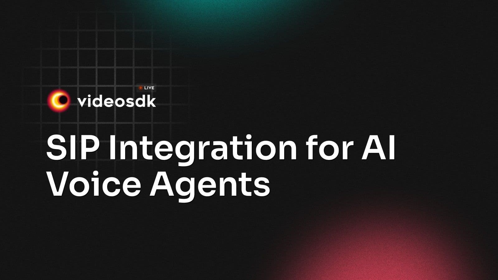 SIP Integration for AI Voice Agents SIP Integration for AI Voice Agents