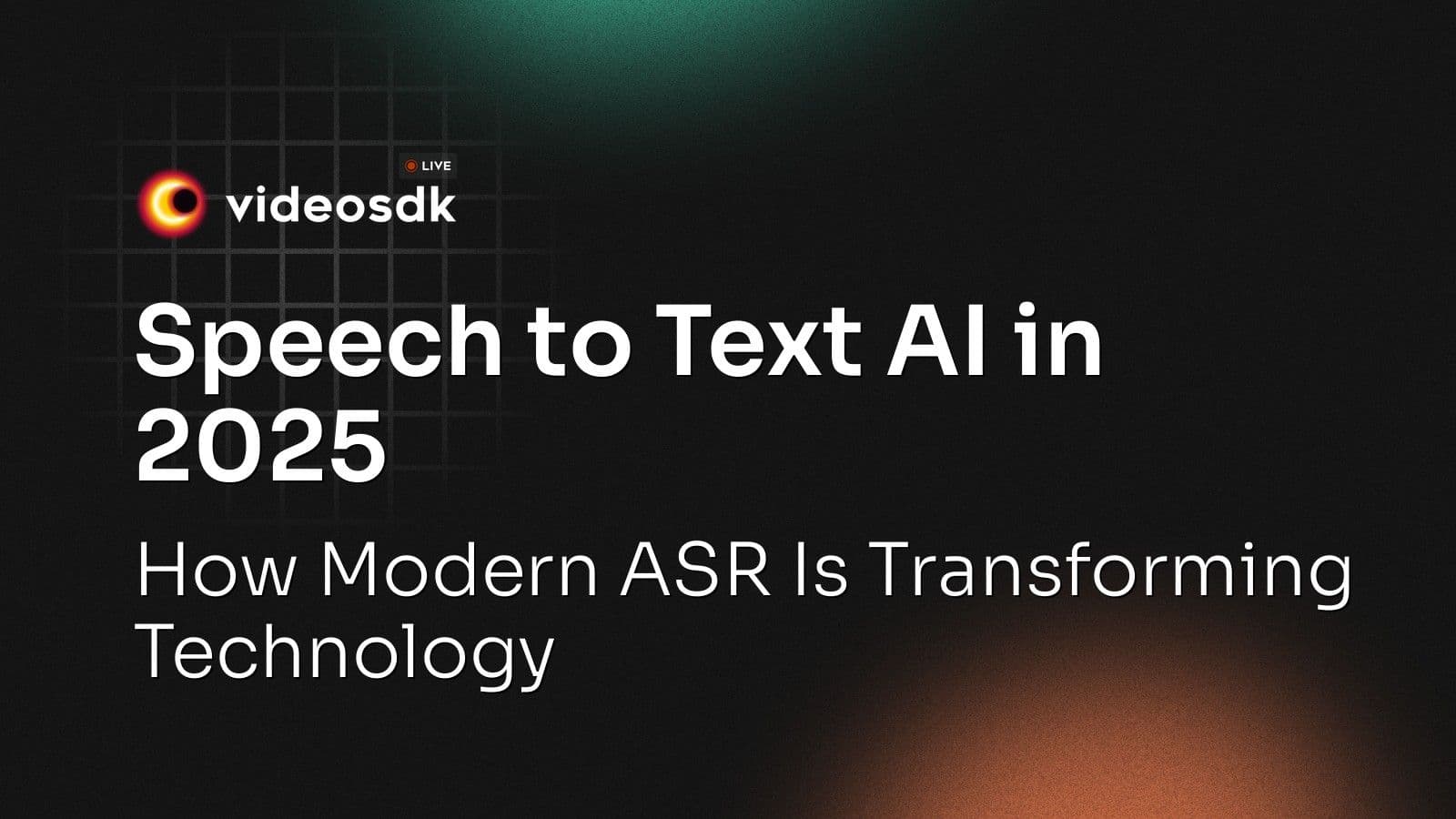 Speech to Text AI in 2025: How Modern ASR Is Transforming Technology Speech to Text AI in 2025: How Modern ASR Is Transforming Technology