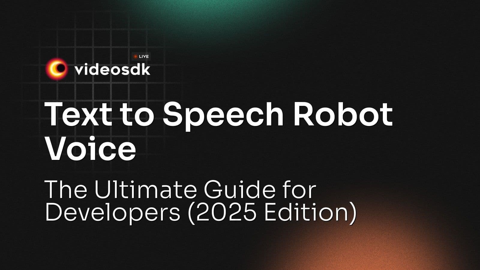 Text to Speech Robot Voice: The Ultimate Guide for Developers (2025 Edition) Text to Speech Robot Voice: The Ultimate Guide for Developers (2025 Edition)