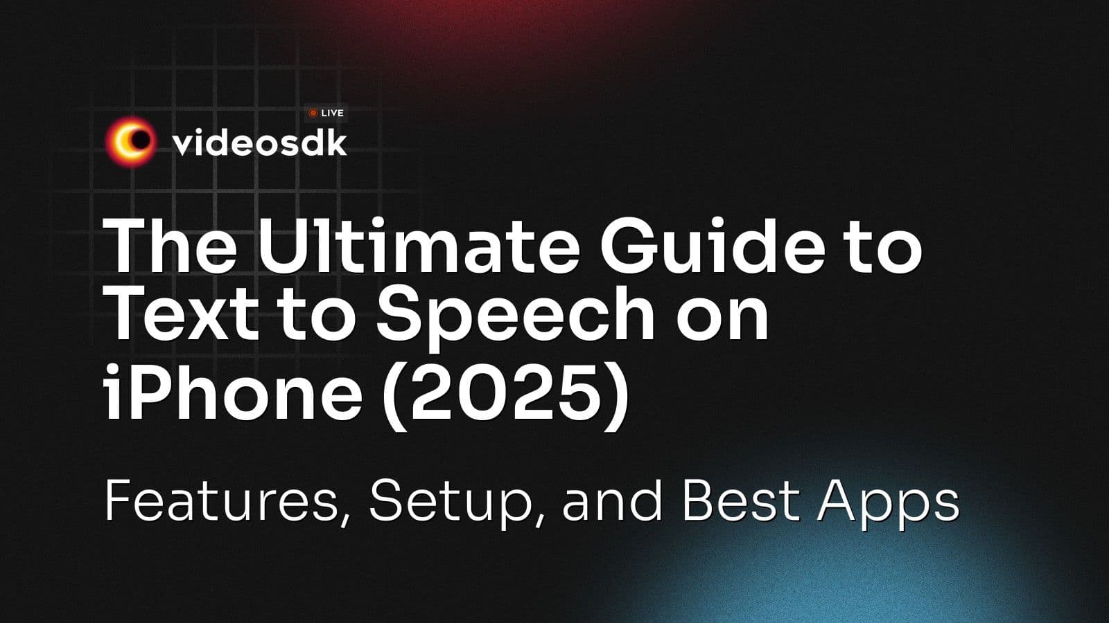 The Ultimate Guide to Text to Speech on iPhone (2025): Features, Setup, and Best Apps The Ultimate Guide to Text to Speech on iPhone (2025): Features, Setup, and Best Apps