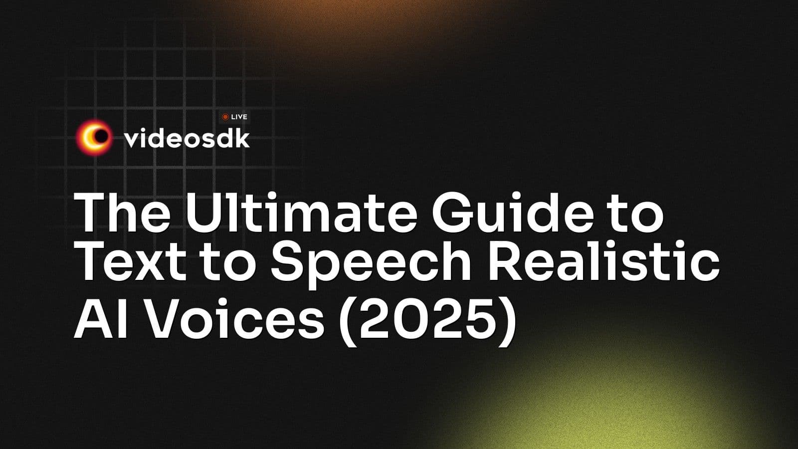 The Ultimate Guide to Text to Speech Realistic AI Voices (2025) The Ultimate Guide to Text to Speech Realistic AI Voices (2025)