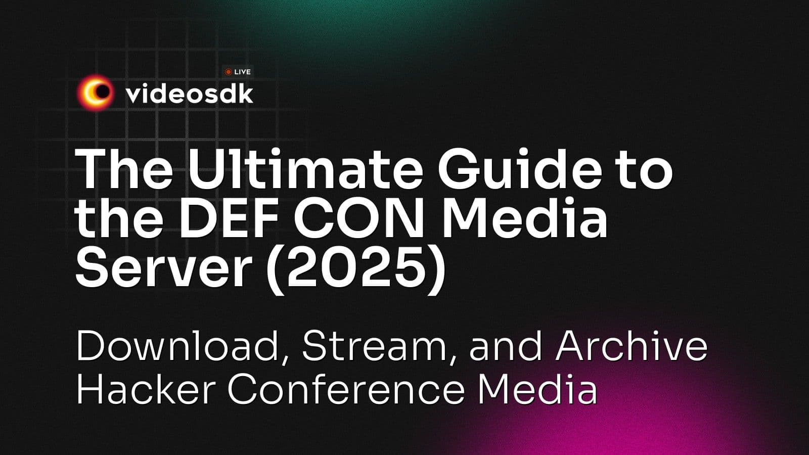 The Ultimate Guide to the DEF CON Media Server (2025): Download, Stream, and Archive Hacker Conference Media The Ultimate Guide to the DEF CON Media Server (2025): Download, Stream, and Archive Hacker Conference Media