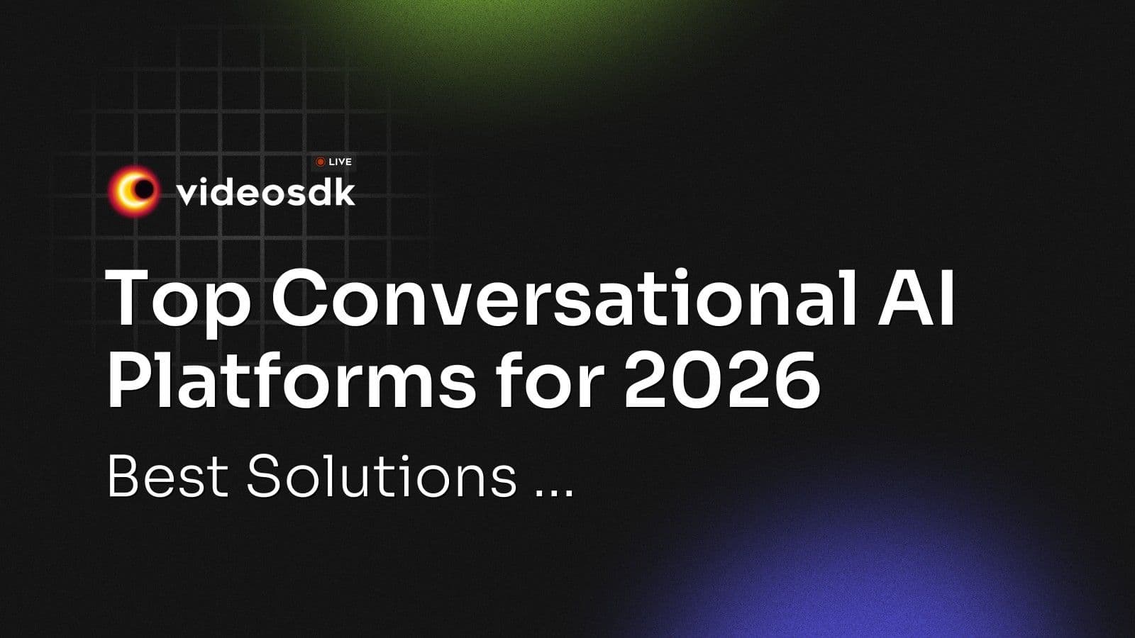 Top Conversational AI Platforms for 2026: Best Solutions ... Top Conversational AI Platforms for 2026: Best Solutions ...