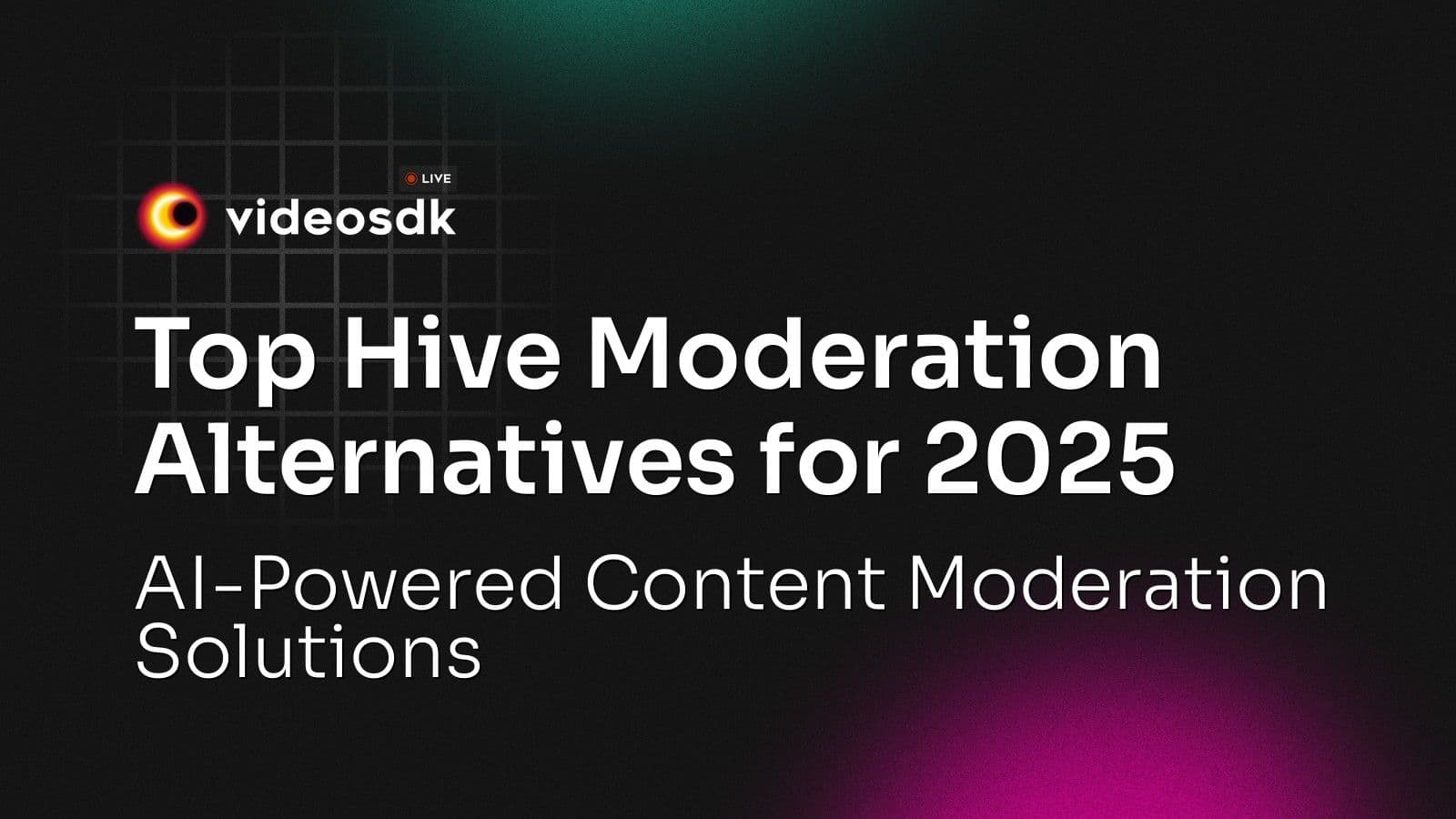 Top Hive Moderation Alternatives for 2025: AI-Powered Content Moderation Solutions Top Hive Moderation Alternatives for 2025: AI-Powered Content Moderation Solutions