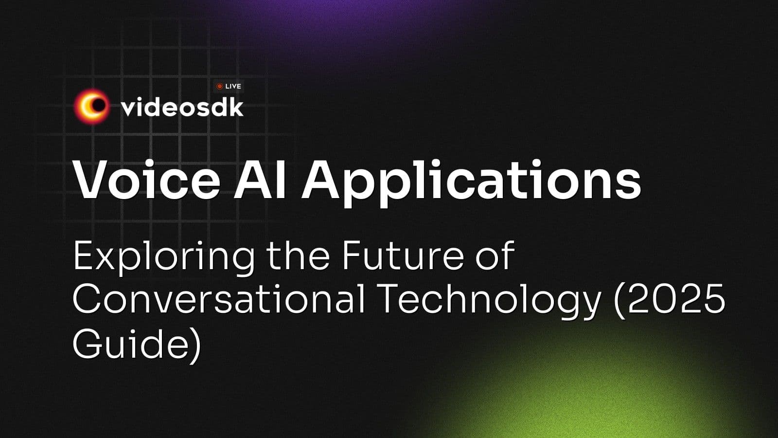 Voice AI Applications: Exploring the Future of Conversational Technology (2025 Guide) Voice AI Applications: Exploring the Future of Conversational Technology (2025 Guide)