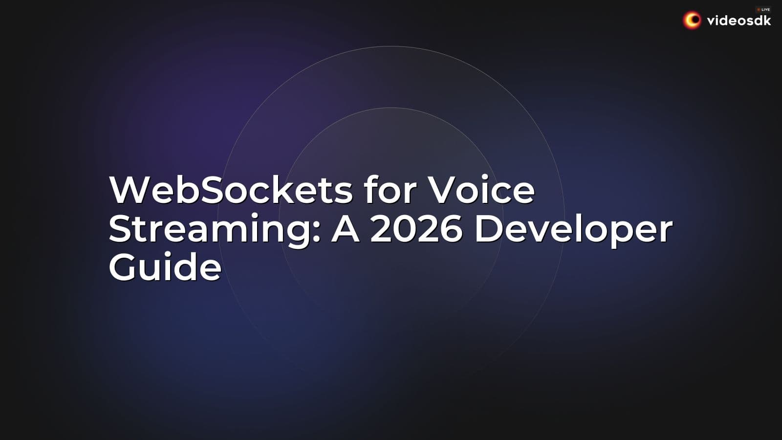 WebSockets for Voice Streaming: A 2026 Developer Guide WebSockets for Voice Streaming: A 2026 Developer Guide